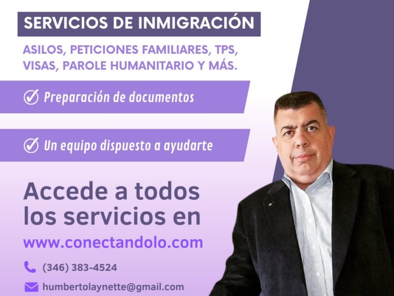 Preparacion de Documentos Migratorios, Asilos, TPS, Peticiones Familiares, Visas, Parole, Permisos de Trabajo