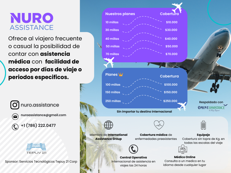 De Asistencia y Seguros de Viaje - Seguros de Salud Local y Seguros de Salud Internacional- Seguros Complementarios Vision y Dental (EEUU)