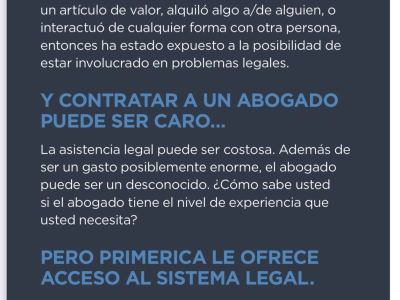 Planes de Proteccion Legal y Proteccion de Identidad