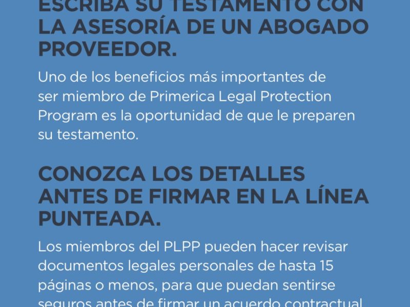 Planes de Proteccion Legal y Proteccion de Identidad