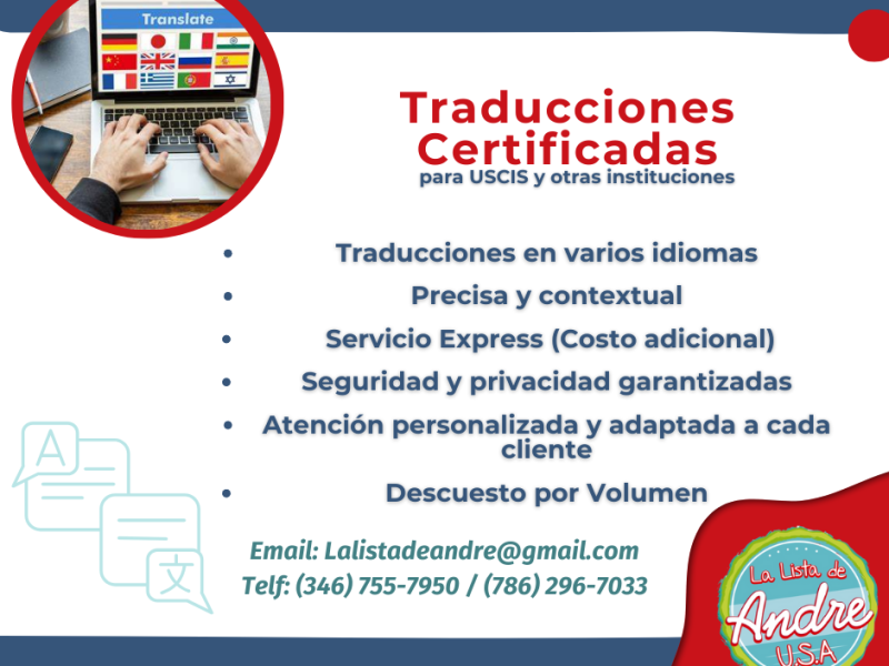 Traducciones Certificadas